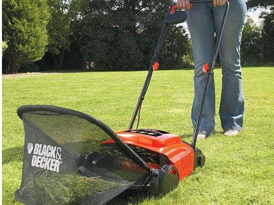 Black & Decker 18 In. Electric Lawn Hog Mulching Mower with Flip Over  Handle - BLACK & DECKER/IND AIR AUTO